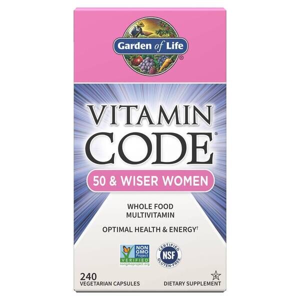 Vitamin Code 50 & Wiser Women - 240 capsule - Viking Supplements