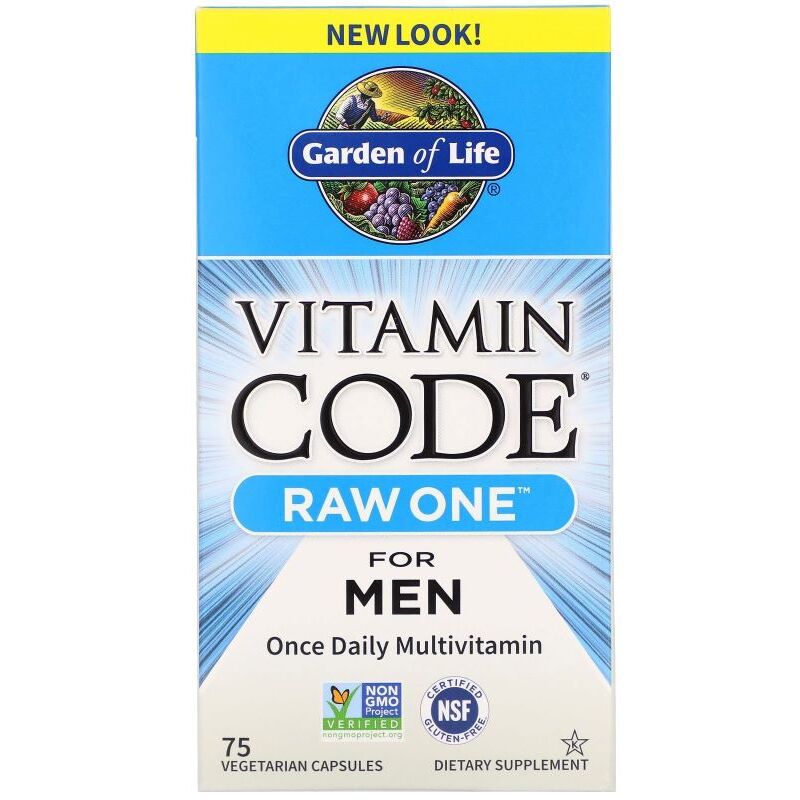 Vitamin Code RAW ONE per uomini - 75 vcaps - Viking Supplements