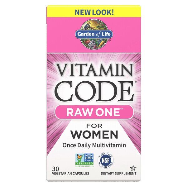 Vitamin Code RAW ONE per donne - 30 vcaps - Viking Supplements