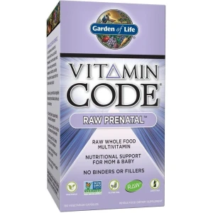 Vitamin Code Raw Prenatal - 180 vcaps - Viking Supplements