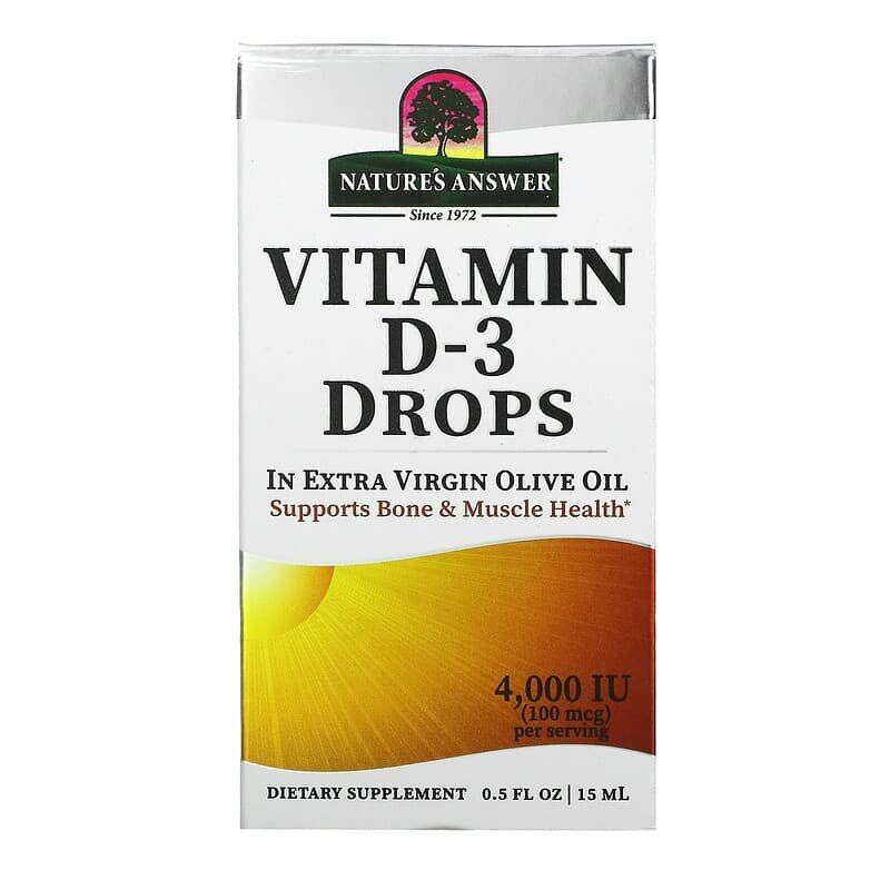 Gocce di vitamina D-3