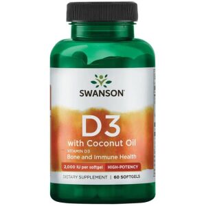 Vitamina D-3 con olio di cocco