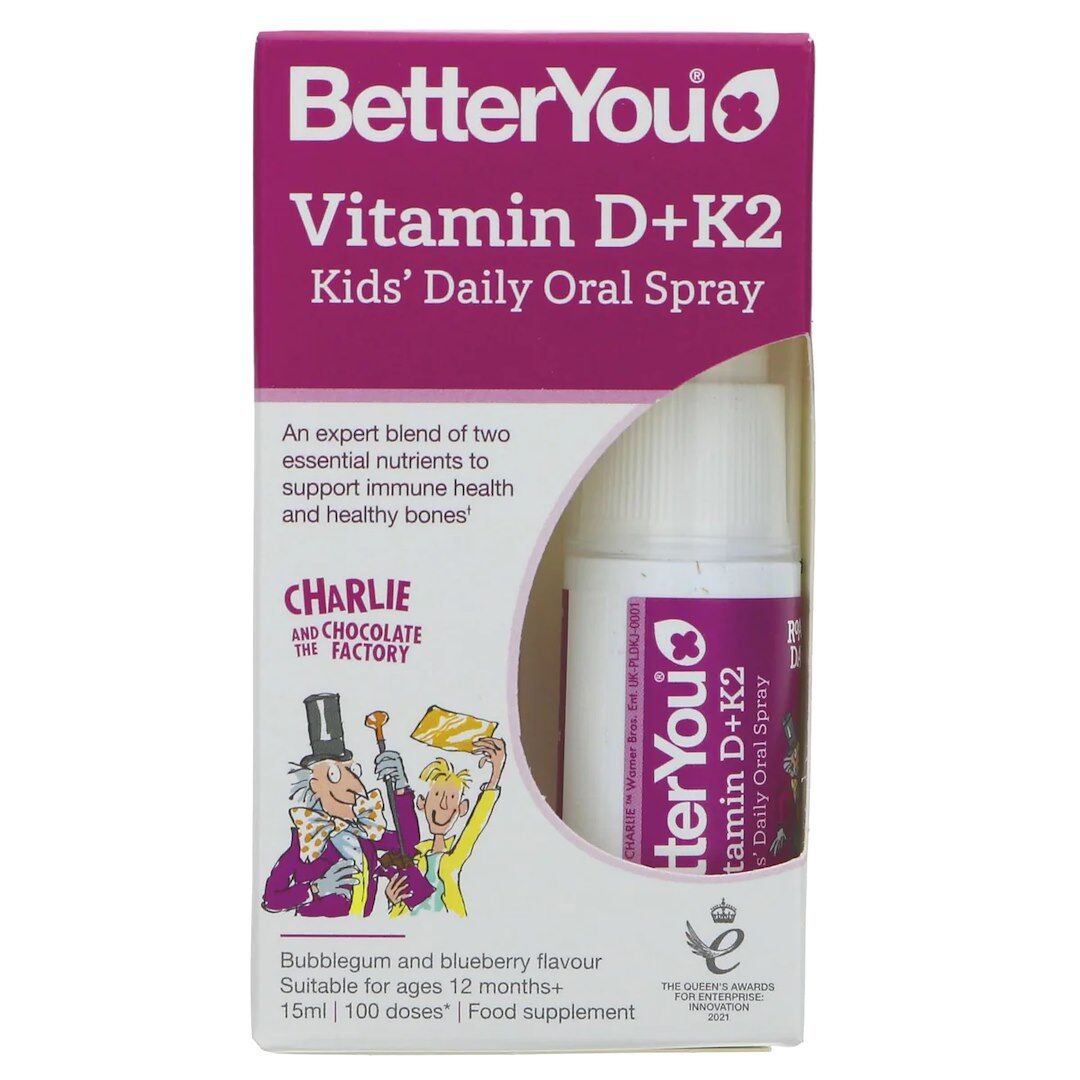 Spray orale quotidiano per bambini con vitamina D+K2