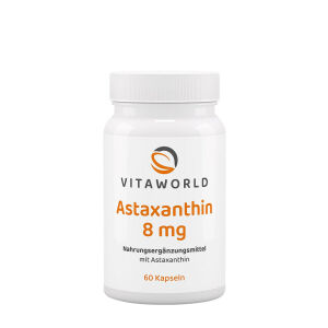 Vitaworld Astaxantina 8 mg (60 capsule) - Viking Supplements