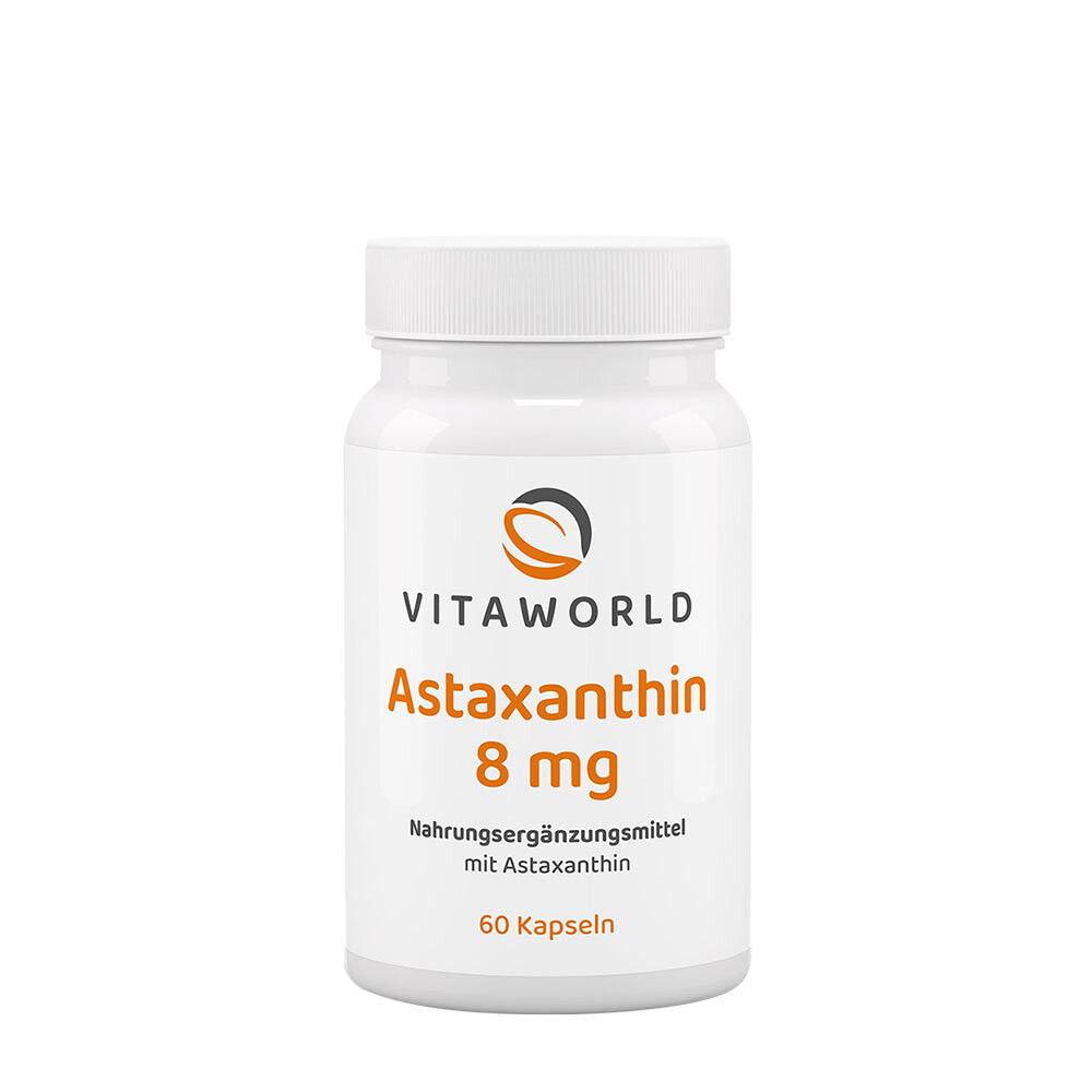 Vitaworld Astaxantina 8 mg (60 capsule) - Viking Supplements