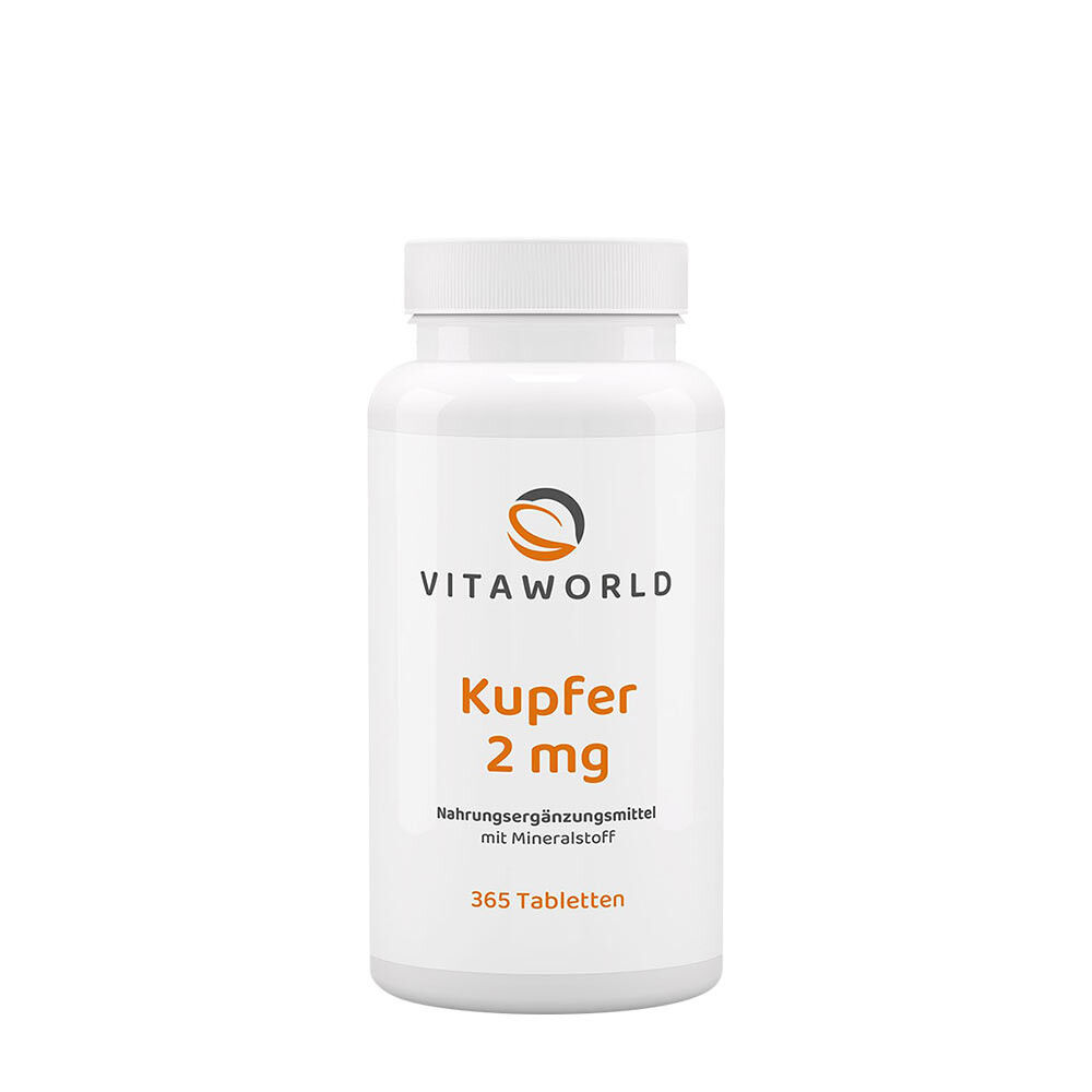 Vitaworld Rame 2 mg (365 compresse) - Viking Supplements