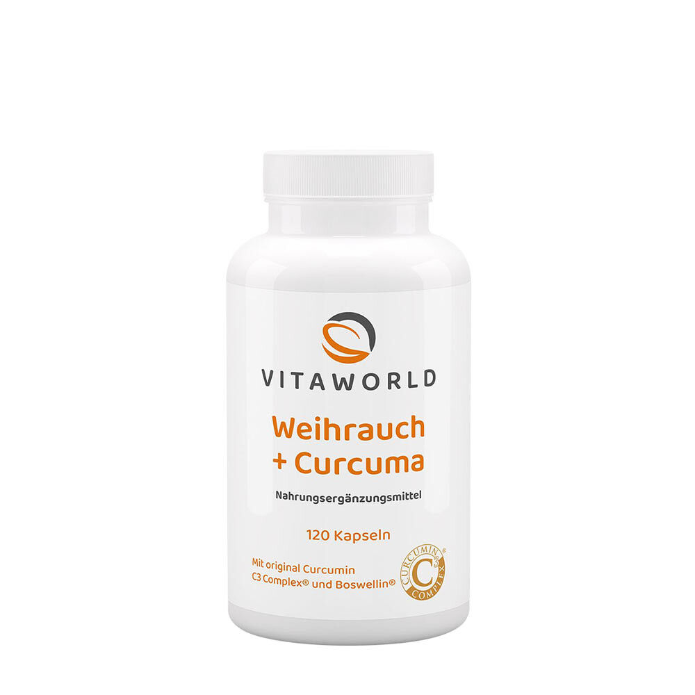Vitaworld Incenso + Curcuma (120 capsule) - Viking Supplements
