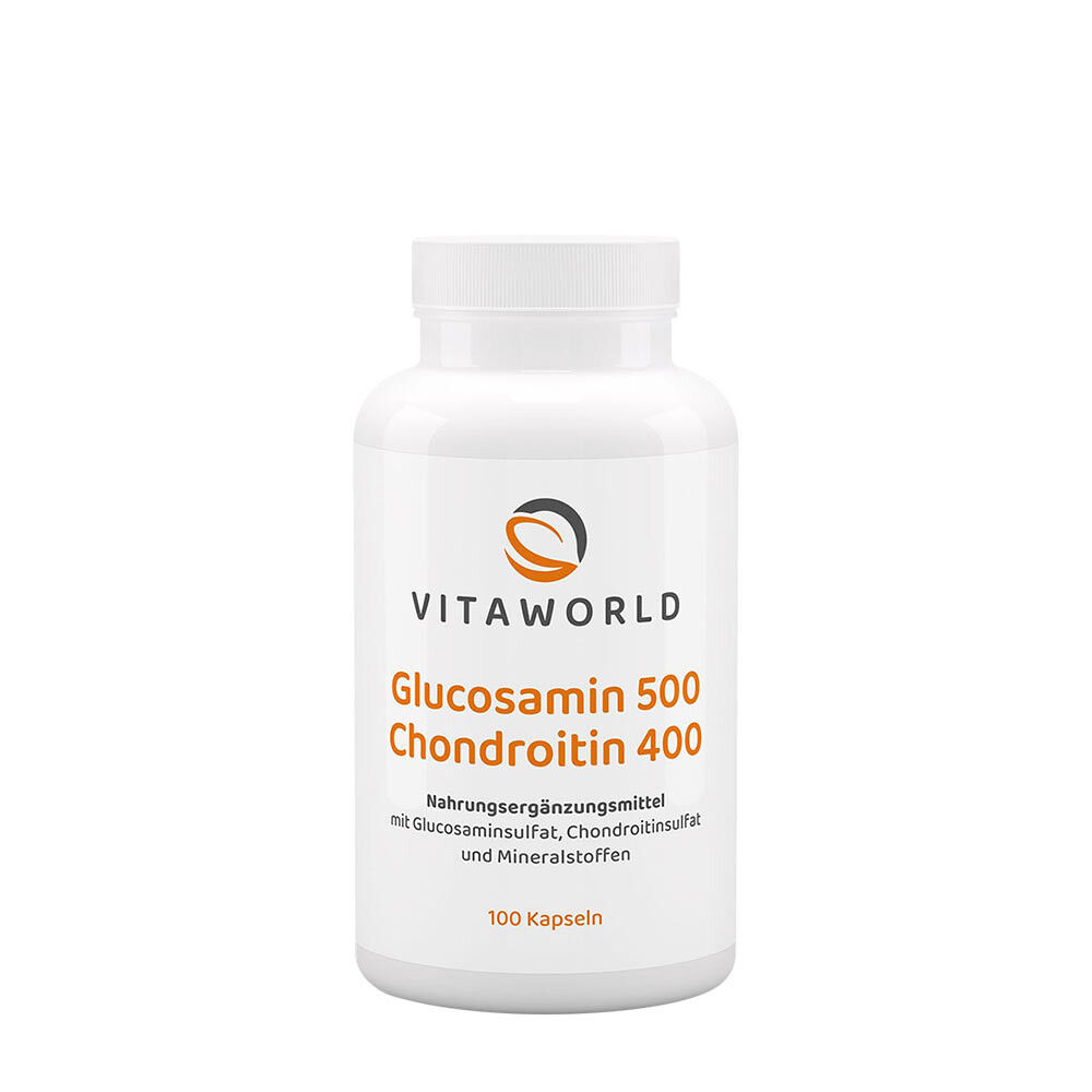 Vitaworld Glucosamina 500 + Condroitina 400 (100 capsule) - Viking Supplements