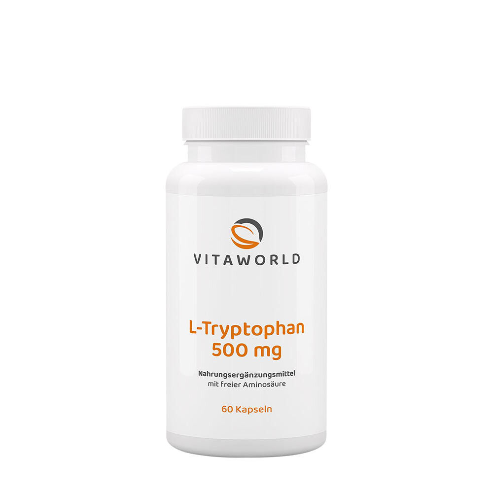 Vitaworld L-Tryptophan 500 mg (60 Capsules) - Viking Supplements