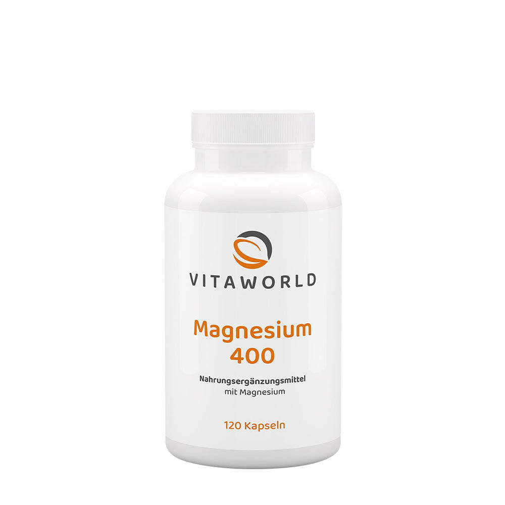 Vitaworld Magnesio 400 (120 capsule) - Viking Supplements