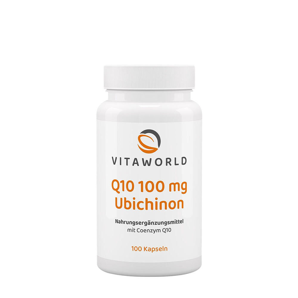 Vitaworld Q10 100 mg di ubichinone (100 capsule) - Viking Supplements