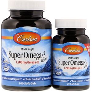 Perle di Super Omega-3 da pesca selvaggia