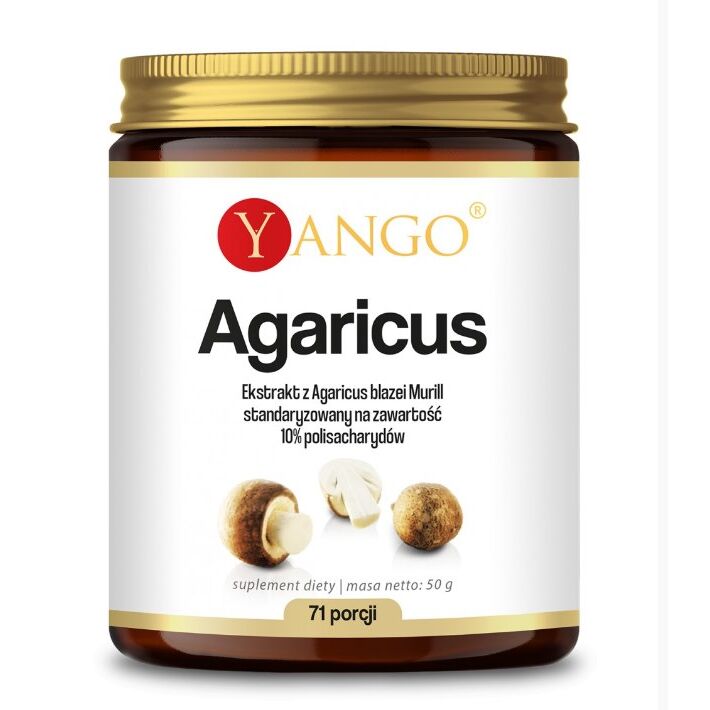 Estratto di Agaricus YANGO - Polisaccaridi 10% (50 g) - Viking Supplements