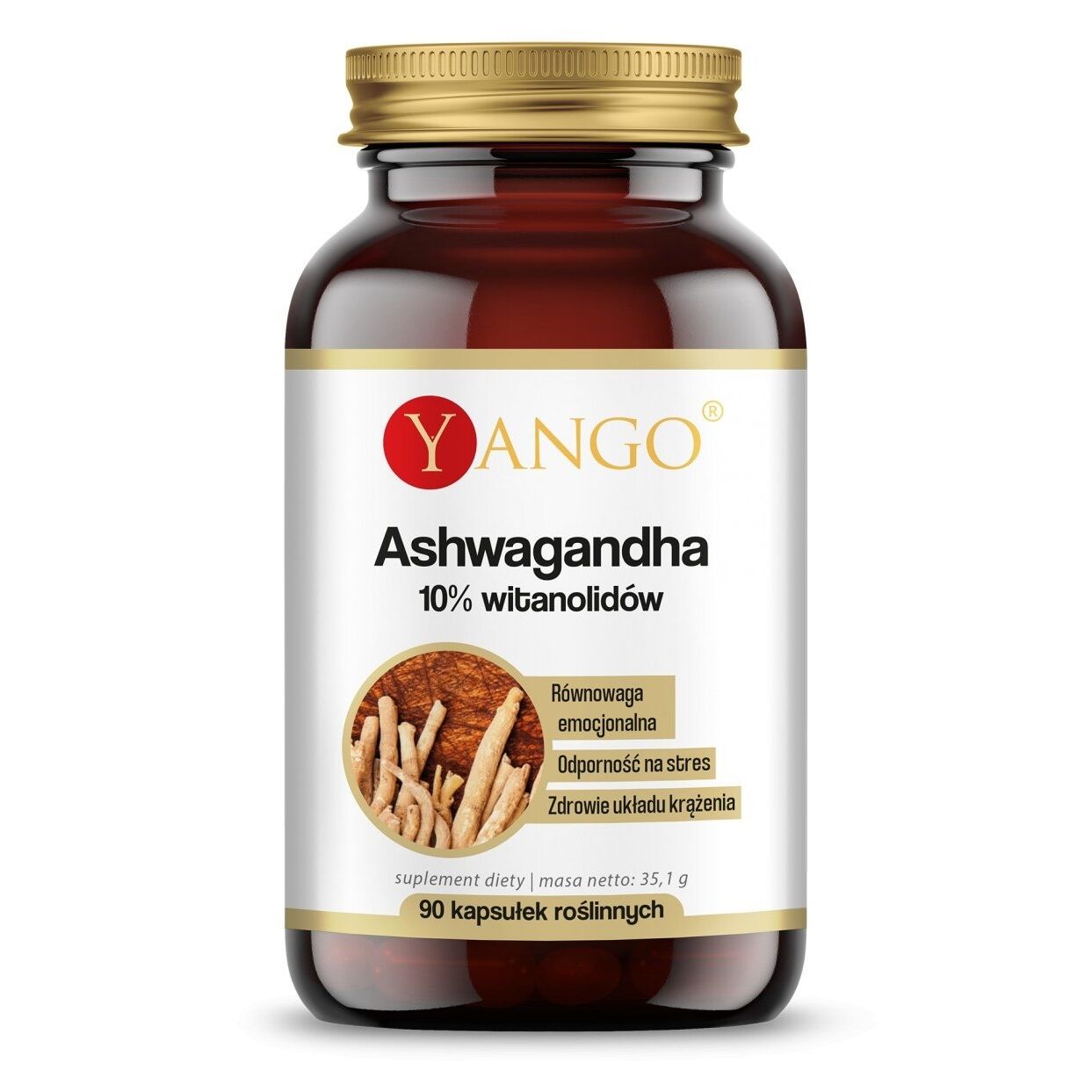 YANGO Ashwagandha - 10% vitanolidi (90 capsule) - Viking Supplements