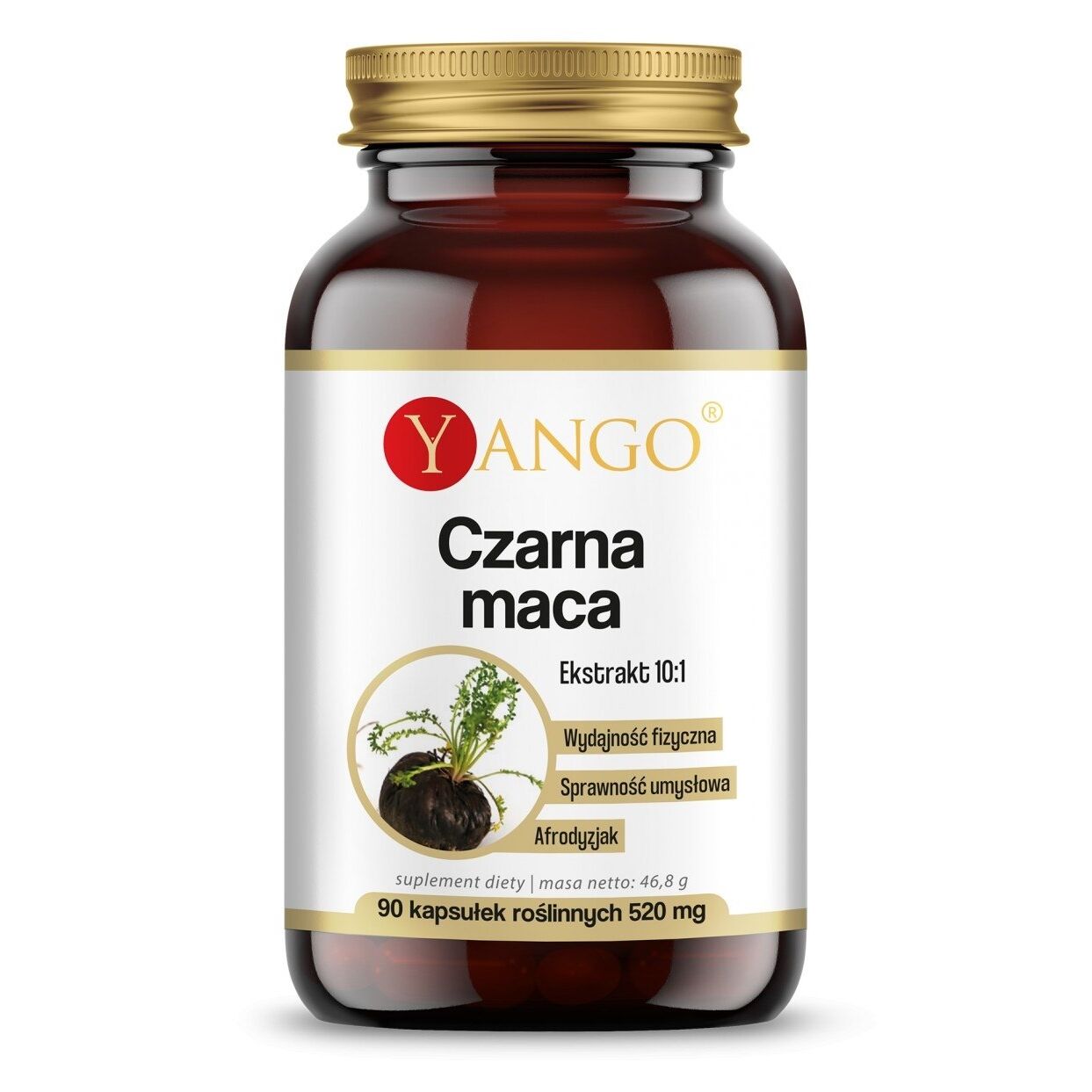 YANGO Black maca (90 caps) - Viking Supplements