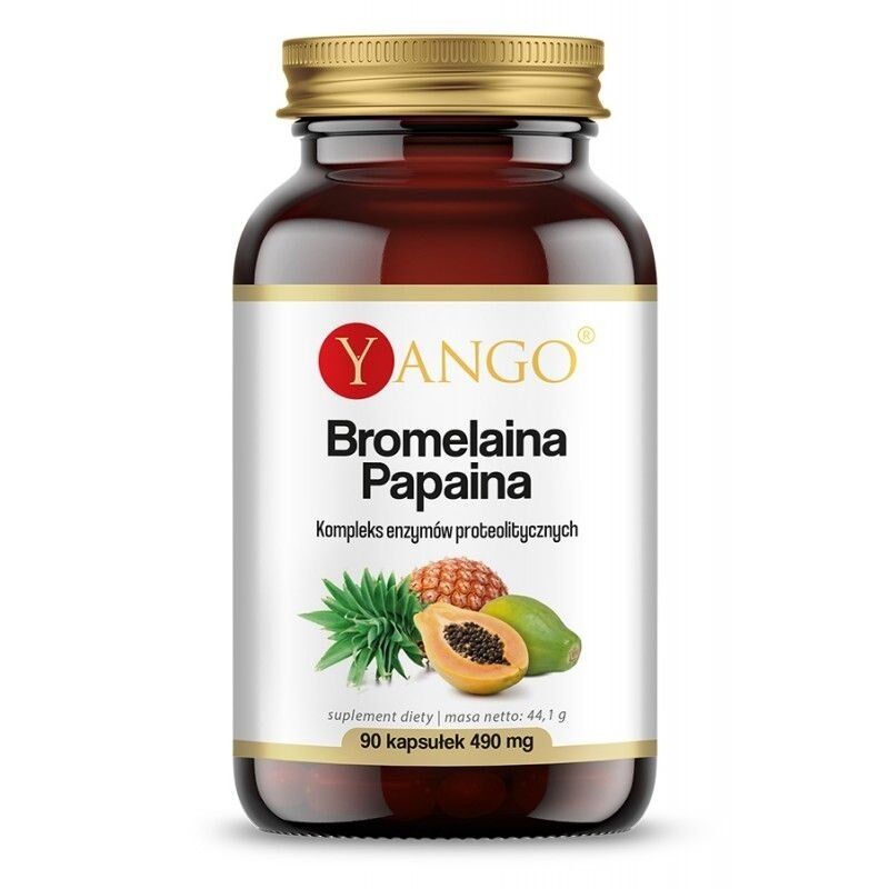 YANGO Bromelina + Papaina (90 capsule) - Viking Supplements