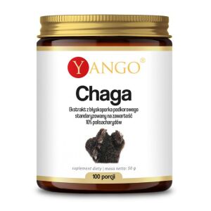 Estratto di Chaga YANGO - Polisaccaridi 10% (50 g) - Viking Supplements
