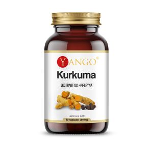 YANGO Curcuma - estratto con piperina (60 capsule) - Viking Supplements