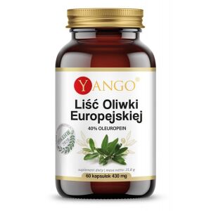YANGO Foglia d'olivo europea - 40% oleuropeina (60 capsule) - Viking Supplements