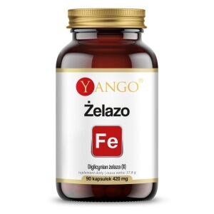 YANGO Ferrous - bisglicinato ferroso (II) (90 capsule) - Viking Supplements