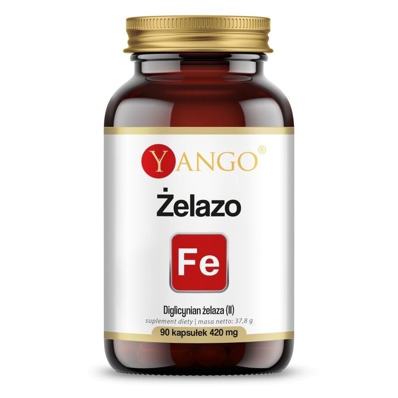 YANGO Ferrous - bisglicinato ferroso (II) (90 capsule) - Viking Supplements