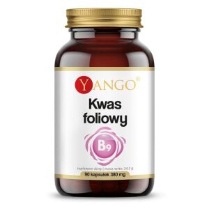 YANGO Acido folico - Vitamina B9 (90 capsule) - Viking Supplements