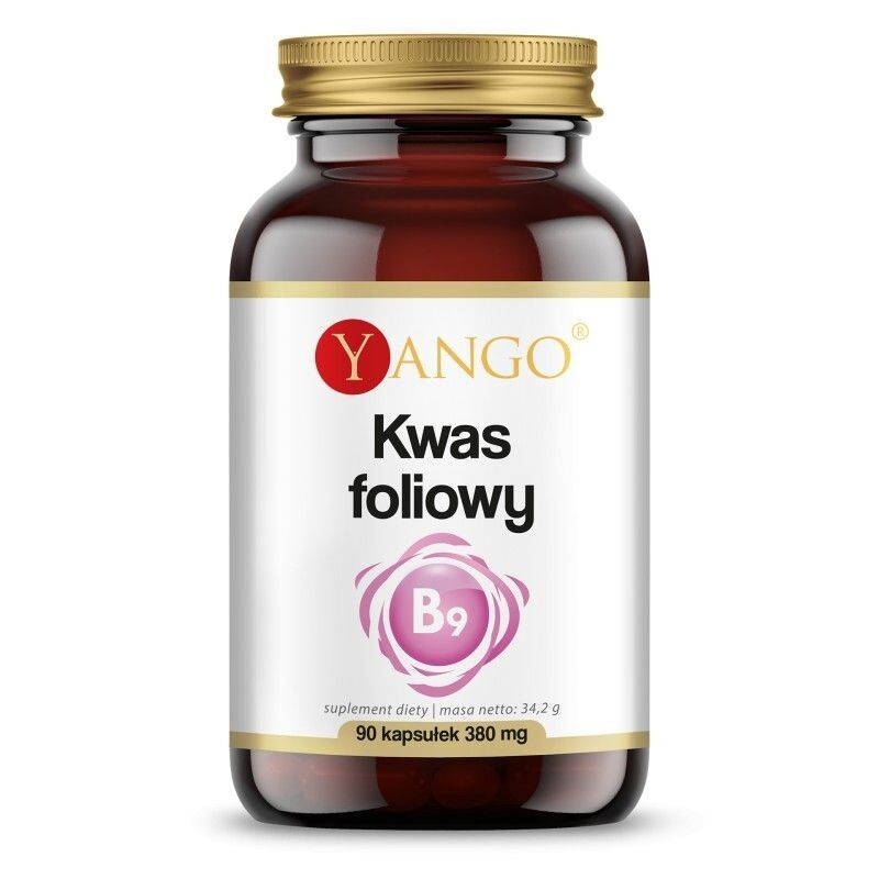 YANGO Acido folico - Vitamina B9 (90 capsule) - Viking Supplements