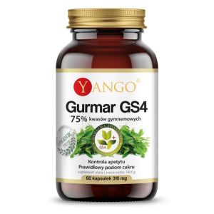 YANGO Gurmar GS4 - 75% acido gymnemico (60 capsule) - Viking Supplements