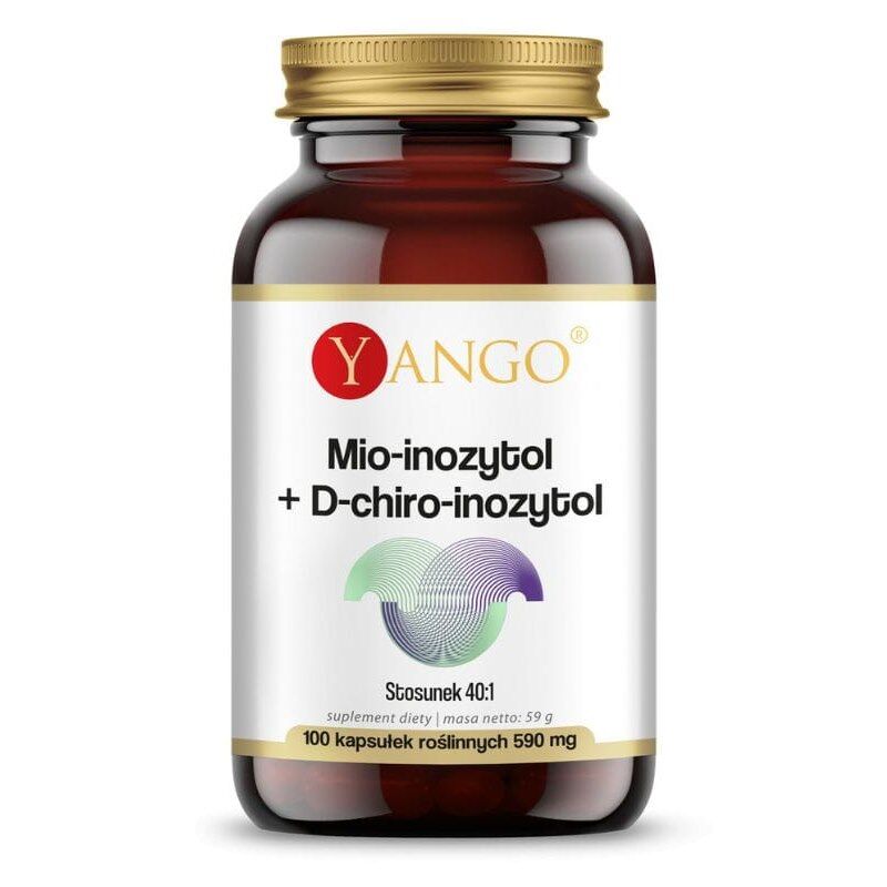 YANGO Myo-inositolo + D-chiro-inositolo (100 capsule) - Viking Supplements