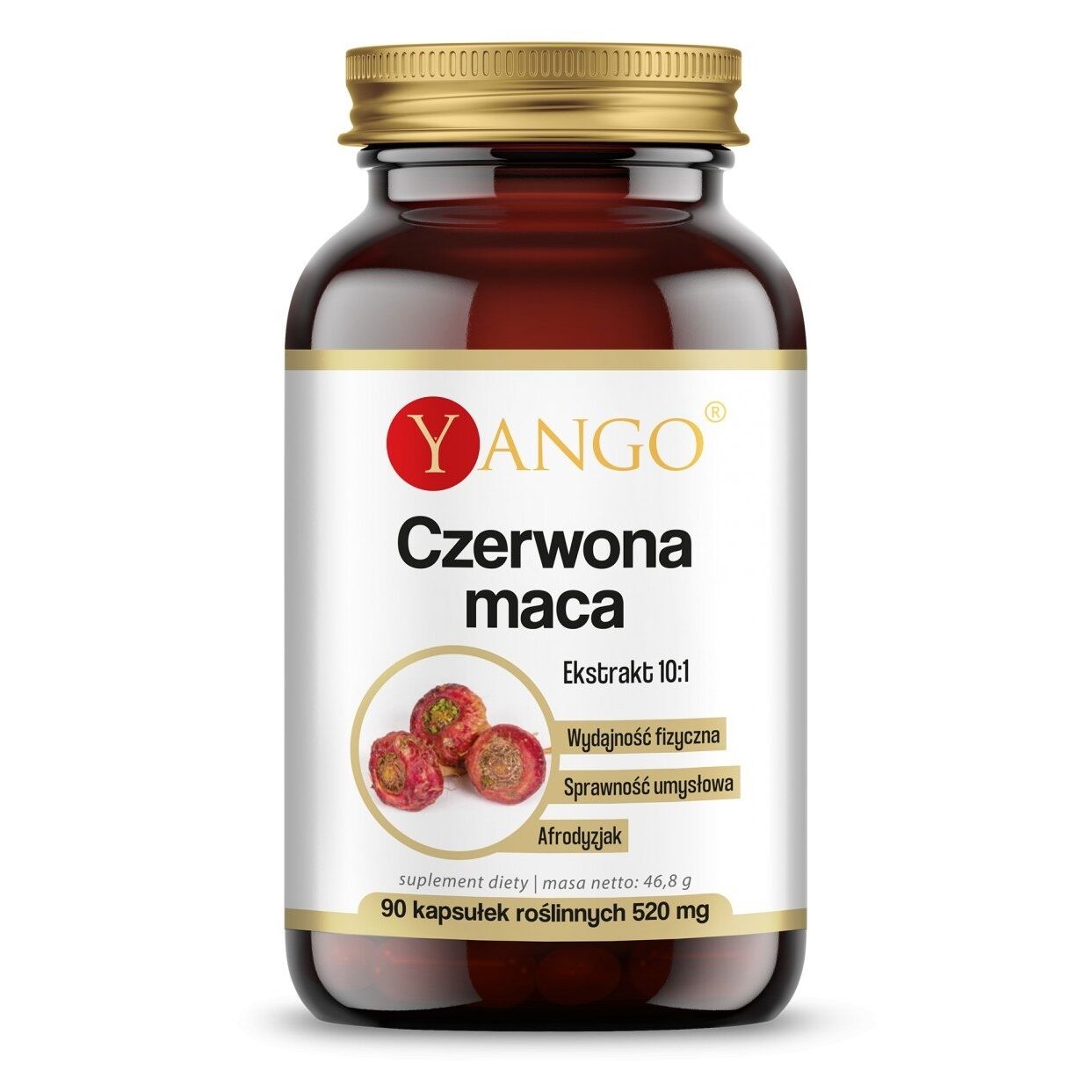 YANGO Maca rossa (90 capsule) - Viking Supplements