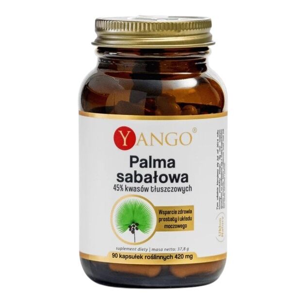 YANGO Saw palmetto 45% fatty acids (90 caps.) - Viking Supplements